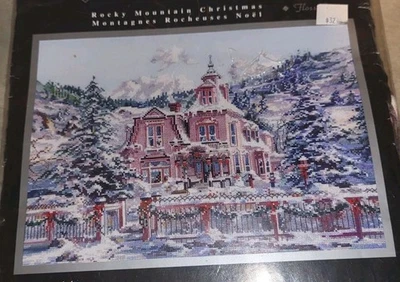 Janlynn Platinum Collection Rocky Mountain Christmas Counted Cross Stitch Kit - Image 1 of 4