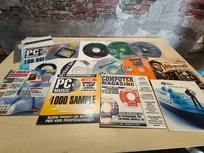 Lotto 16 CD Software RETRO allegato a riviste (giochi, programmi, driver)-98/Me - Imagen 1 de 4