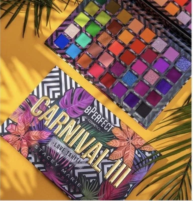 BPerfect Carnival III Love Tahiti Palette Eyeshadow Stacey Marie, RRP 39.99 - Image 1 of 3