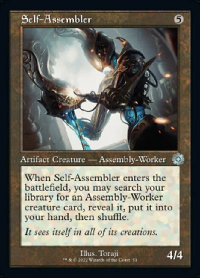 x1 Self-Assembler - Retro Frame - The Brothers' War - NM - MTG - Image 1 of 1