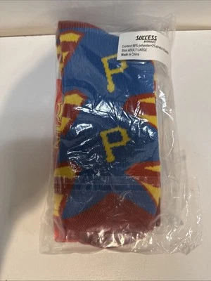 Pittsburgh Pirates Kids Superman O’Neil  Cruz Socks Brand New SGA 6-22-25 - Image 1 of 2