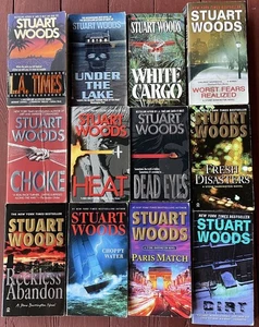 Lot of 12 Stuart Woods  Paperback Books / Standalone & Stone Barrington - Imagen 1 de 17