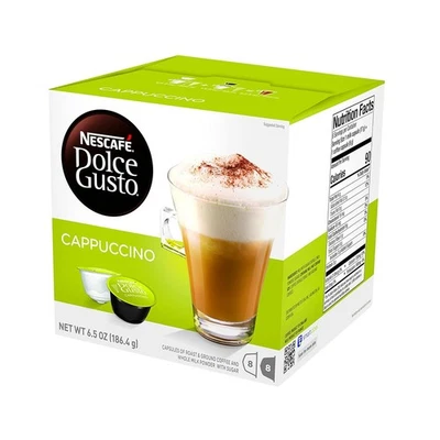 Cápsulas de café Nescafé Dolce Gusto, capuchino, 16 cápsulas, paquete de 3  Foto 1 de 4