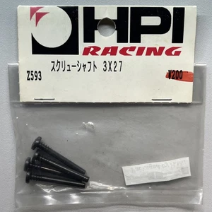 HPI Racing Z593 Hinge Screw Shaft 3x27mm 4pcs MT Nitro MT RS4 Nitro Nitro Rush - Picture 1 of 2