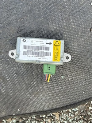 Módulo de control de bolsa OEM BMW 745Li 2002-2005 4,4 L 65776937419 Foto 1 de 2