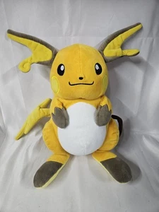 Juguete suave de peluche Pokemon Raichu 10 pulgadas usado oficial - Imagen 1 de 6