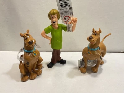Scooby Doo Hanna Barbera Comansi 3 x Figur:  mit Shaggy komplettes Cartoon Set - Bild 1 von 2
