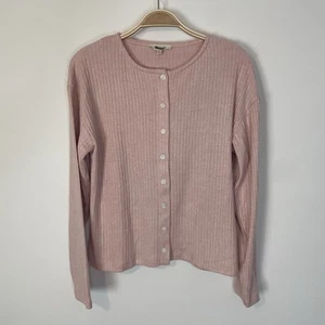 Madewell Relaxed Cardigan mit Knopfleiste Pale Blush Small NT719 - Bild 1 von 9