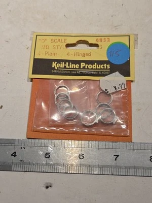 Keil-Line 4852 EMD "O" SCALE PORT HOLES HINGED Kit O scale 2 rail Part Lot #115 - Image 1 of 2