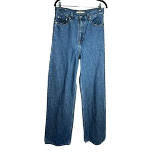 Levi's Premium High Loose Medium Wash High Waist Wide Leg Jeans Size 29 - Picture 1 of 10