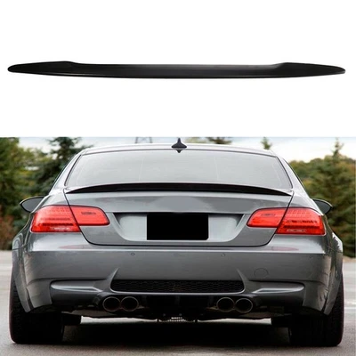 1 x trunk spoiler for 2007-2013 BMW E92 Coupe 328i 335i M3 Black Foto 1 de 4
