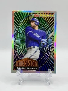 2022 Topps Finest - 1994 Topps Finest Cornerstones George Springer #94FC-GS - Imagen 1 de 2