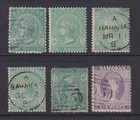 Bahamas QV Stamps Crown CC. Cat approx £500