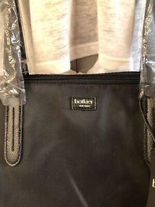 Botkier New York Bond Black Nylon Tote Bag NEW Lightweight Travel Carryall