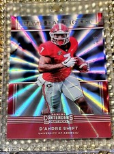 #d 3/5💎‼️2020 Contenders Draft Picks D'Andre Swift RC GAME DAY TICKET STARBURST