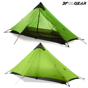 2021 Neue Version Lanshan 1 Ultralight Camping 3 Season 15D Silnylon Rodless Zelt - Bild 1 von 10