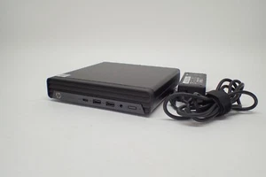 HP EliteDesk 800 G6 DM Micro PC Intel i7-10700T 16GB RAM 512GB SSD Win 11 Pro - Afbeelding 1 van 6