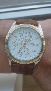 Citizen VINTAGE COLLECTION 6850-G82054 K CHRONOGRAPH ALARM WATCH RARE UHR MONTRE - Imagen 1 de 12