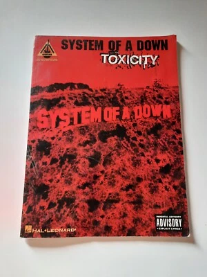 System Of A Down Toxicity Guitar Tablature Songbook Sheet Music Used - Image 1 of 4