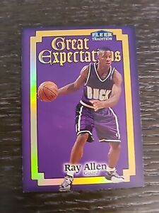 1998-99 Fleer Tradition Great Expectations Ray Allen #2 Of 10