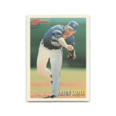 Aaron Small Rookie 1993 Bowman #631 Toronto Blue Jays Baseball Card NM - Image 1 of 3