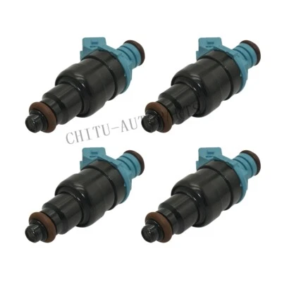 Juego de 4 inyectores de combustible 1389563 para Volvo 740 92-90 940 1995-94 1989 2,3 L L4 Foto 1 de 4