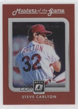 2016 Panini Donruss Optic Masters of the Game Red /99 Steve Carlton #MG5 HOF