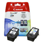 Original Canon PG510 Black &amp; CL511 Colour Ink Cartridge For PIXMA MP260 Printer