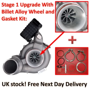 Turbocompresor Actualización BMW F01 F10 F11 530d 730d N57 + Kit Junta Premium - Imagen 1 de 12