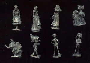 DISNEY EDITION MONOPOLY TOKEN SET OF 8 (2M850) - Picture 1 of 1