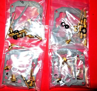4 kits carburetor kits 77-78 KZ650 KZ650C Custom KZ650D SR KZ650B Carb Kawasaki - Image 1 of 4