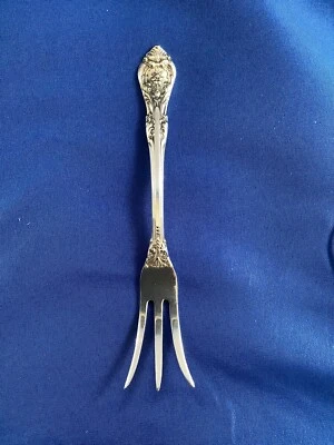 Tenedor Gorham King Edward plata esterlina limón SIN mono Foto 1 de 4