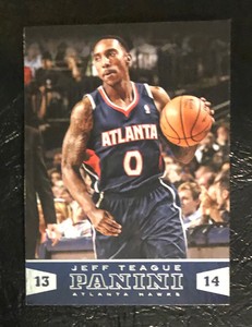 Jeff Teague 13-14 Panini #46 Atlanta Hawks NBA