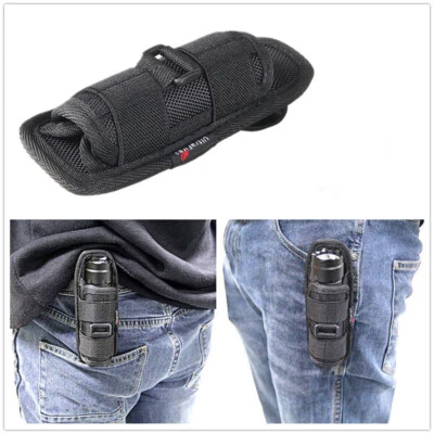 Nylon Holder Belt Case Bag Pouch For LED Flashlight Torch Accessories - Image 1 of 4