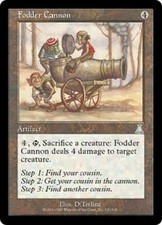 Fodder Cannon played MTG Urza's Destiny Magic 2B3