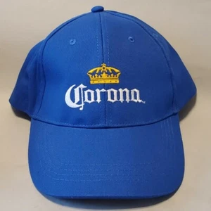 Sombrero Gorra Azul Bordado Logotipo Corona Ajustable Nuevo Sin Etiquetas. Lote x1002 - Imagen 1 de 4