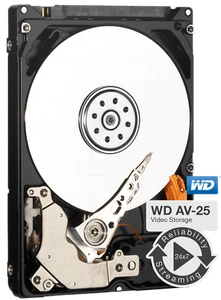 1TB WD 5400RPM Internal HDD 2.5" Laptop MAC PS3 PS4 WD10JUCX A/V CCTV 16MB CACHE - Picture 1 of 2