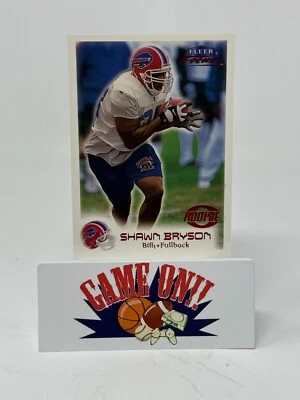 1999 Fleer Focus Football Shawn Bryson Rookie RC Card #139R #'ed /2500 - Image 1 of 2