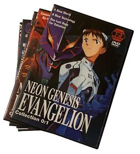 Neon Genesis Evangelion Collection 1-8 DVD 2001 ADV Perfect Collection Box Set