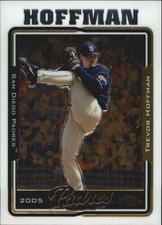 2005 Topps Chrome San Diego Padres Baseball Card #203 Trevor Hoffman