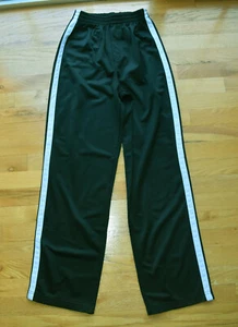 EUC! Prospirit Pants Athletic Black White-piping Polyester Slip On Boys XL 14-16 - Picture 1 of 5