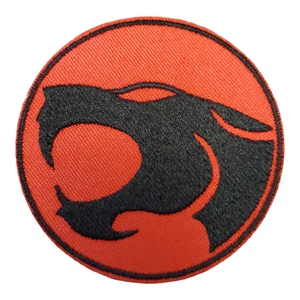 Parche con el logotipo de Thundercats bordado personaje de dibujos animados planchado nuevo - Imagen 1 de 2