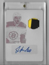 2013-14 Dominion Printing Plates  #137 Jamie Tardif JSY AU   1/1