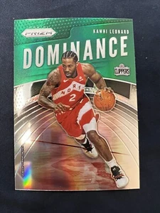 2019-20 Panini Prizm Dominance Green Prizm Kawhi Leonard #16 - Bild 1 von 2
