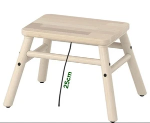 IKEA VILTO Step Stool in Solid Birch Wood Height 25cm 403.444.49 - Picture 1 of 5