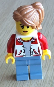 Lego Figur cty0783 Frau Busstation Passagier Minifigur Zubehör 60154 - Bild 1 von 2