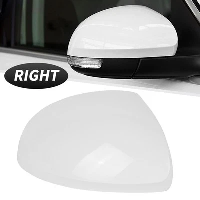 Right Wing Mirror Cover Cap White For VW Tiguan 2008-2016 For Skoda Yeti 2009-17 - Image 1 of 4