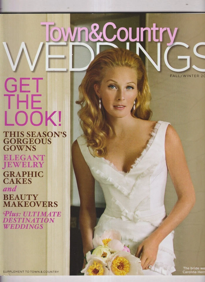 Town & Country Weddings Fall Winter 2010 Get The Look!, Gorgeous Gowns, Elegant - Image 1 of 1