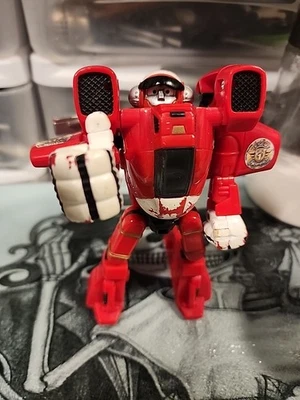 Go Bots 1-2-3 Transformers AIRLIFT ANDY Figure Mega 2001 Rescue Chopper Tonka - Image 1 of 4