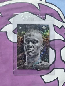 Erling Haaland- Case Hit Munich at Night #9- 2024-25 Topps Chrome UEFA- Man City - Picture 1 of 2